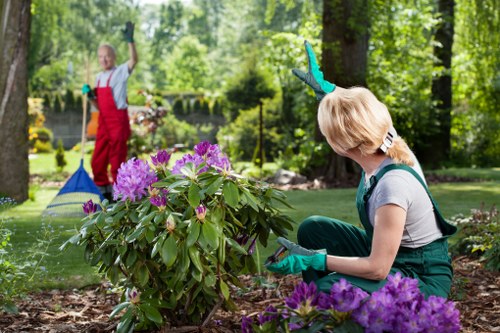 A resolved gardening complaint recorded for quality control