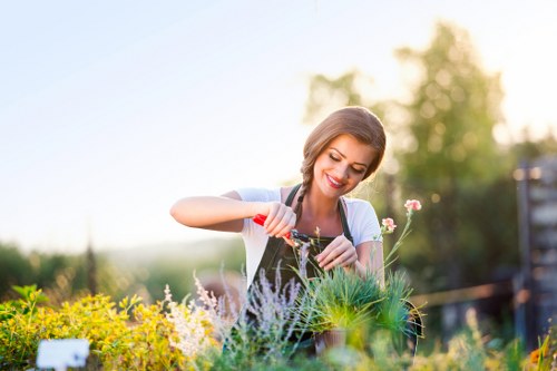 Gardeners Kenley creating a well-kept and attractive outdoor space