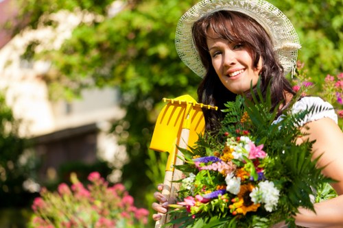 Local Kenley garden maintenance with tidy borders and lawn care