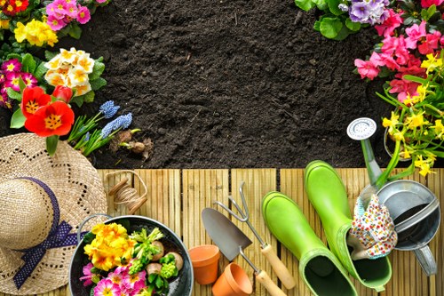 Kenley garden care focused on pruning, mowing, and border maintenance